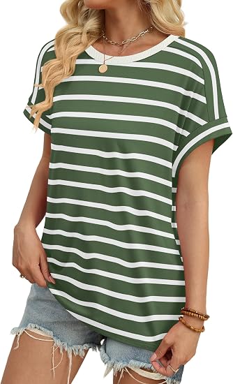 Dressy Casual Short Sleeve Top