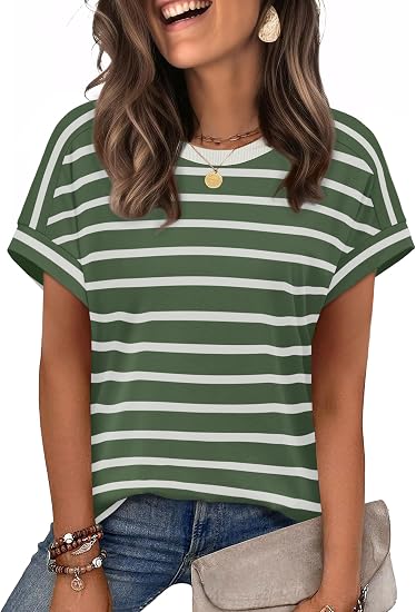 Dressy Casual Short Sleeve Top