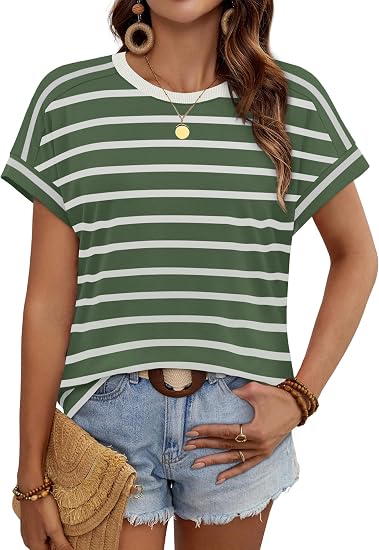 Dressy Casual Short Sleeve Top
